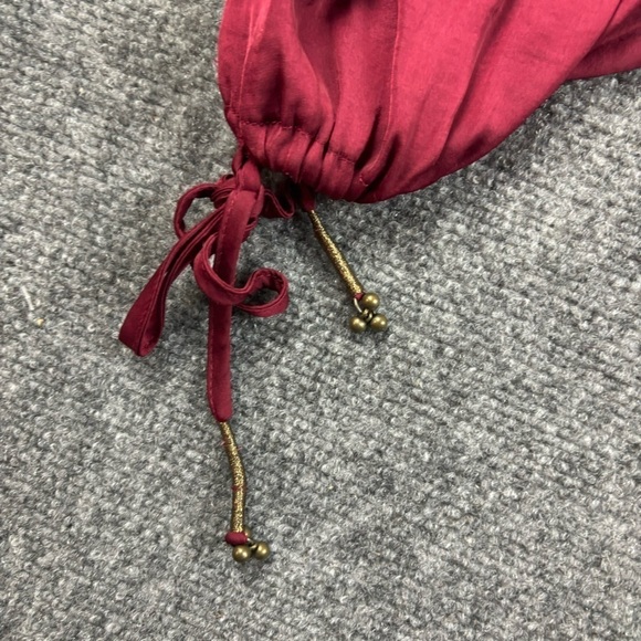 FREE PEOPLE Intimately Women’s Another Round Pomegranate Red Blouse bodysuit XS - Picture 6 of 14